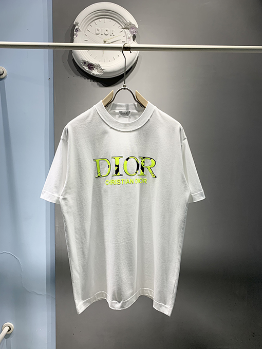 ディオール 2025ssの3 DロゴプレスTシャツ
