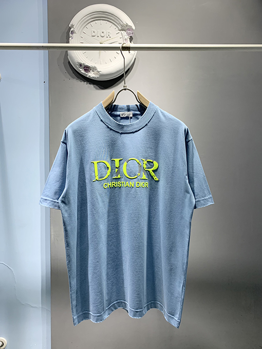 ディオール 2025ssの3 DロゴプレスTシャツ