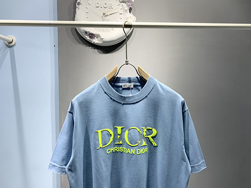 ディオール 2025ssの3 DロゴプレスTシャツ