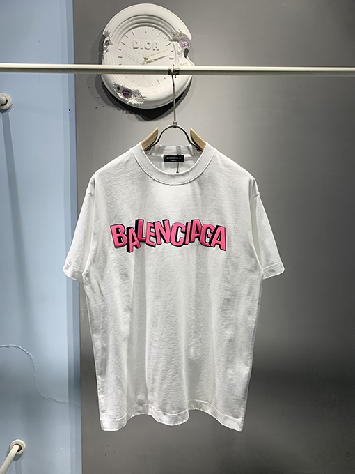 バレンシアガコピー新しい立体夜光発泡Tシャツ