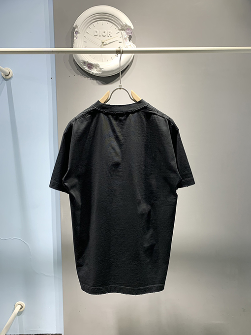 バレンシアガ ねじプリントTシャツ