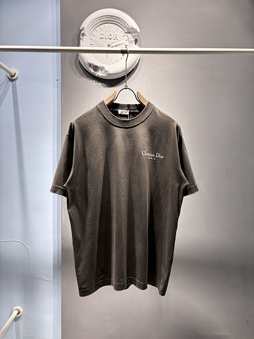 ディオール新しいベルベット立体ゴムTシャツ