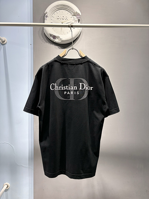 ディオール新しいベルベット立体ゴムTシャツ