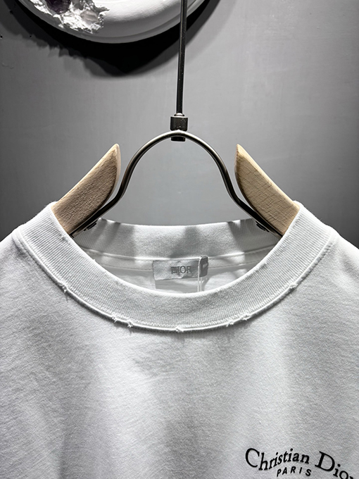 ディオール新しいベルベット立体ゴムTシャツ