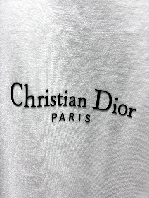 ディオール新しいベルベット立体ゴムTシャツ