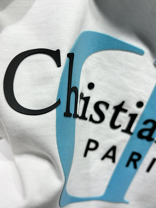 ディオール新しいベルベット立体ゴムTシャツ