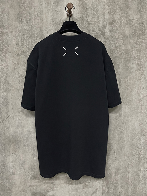 マルタンマルジェラスーパーコピークラシック520アルファベットロゴプリント半袖Tシャツ