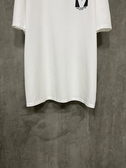 ヴァレンティノ25ssロゴアルファベットプリント半袖Tシャツ