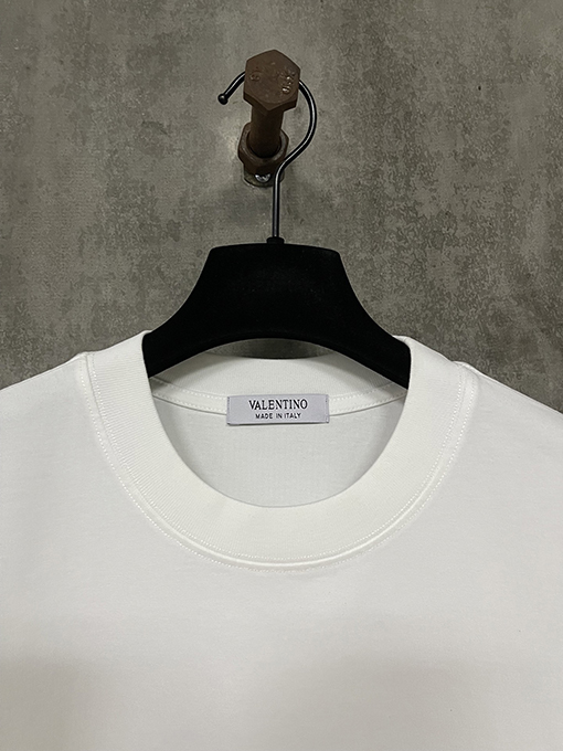 ヴァレンティノ25ssロゴアルファベットプリント半袖Tシャツ