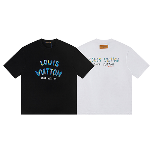 ルイヴィトンコピー新しいファッション半袖Tシャツ