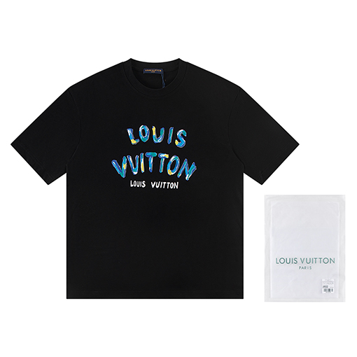 ルイヴィトンコピー新しいファッション半袖Tシャツ