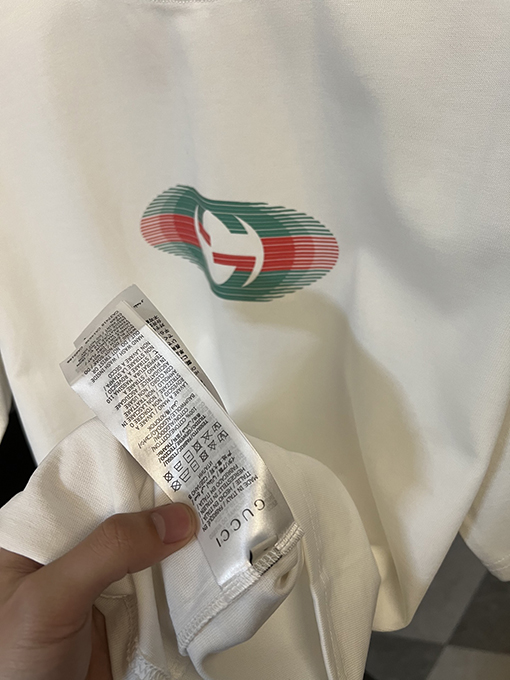 グッチダブルGプリントの半袖シャツ