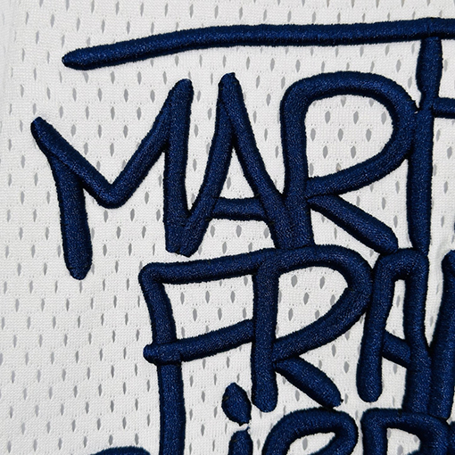シュプリームコピー Supreme Marithé Fran?ois Girbaudコラボ胸刺繍ロゴゆったりメッシュアメリカントレンドジャージ