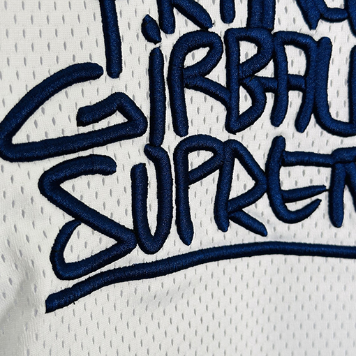 シュプリームコピー Supreme Marithé Fran?ois Girbaudコラボ胸刺繍ロゴゆったりメッシュアメリカントレンドジャージ