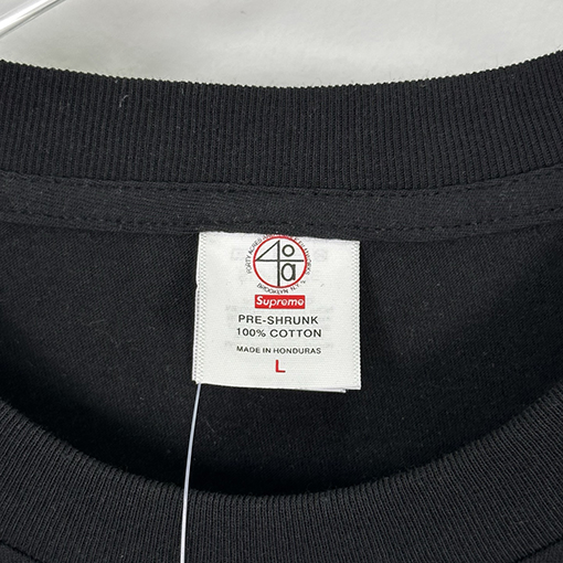 シュプリームコピー SUPREME X 40 ACRES コラボコレクションSS25 SPIKE TEEバックXレター半袖シャツ