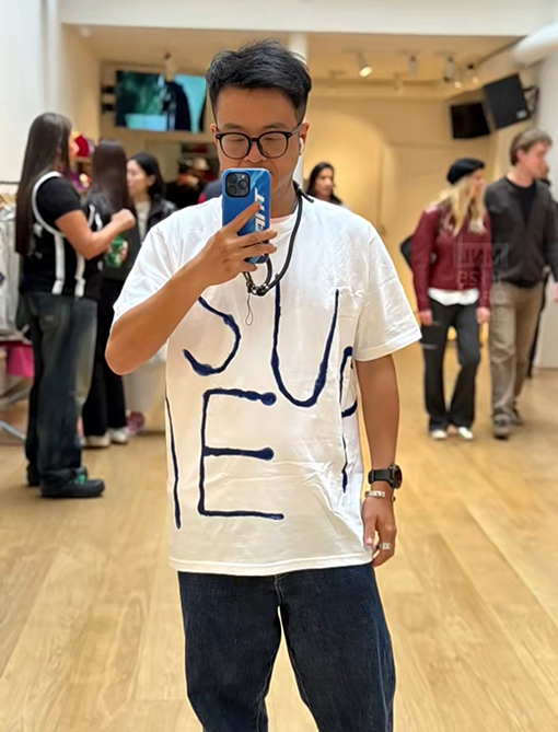 シュプリームコピーSUPREME SS25 PAINTED TEE カラフルなプリントロゴ半袖シャツ