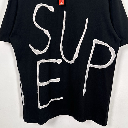 シュプリームコピーSUPREME SS25 PAINTED TEE カラフルなプリントロゴ半袖シャツ