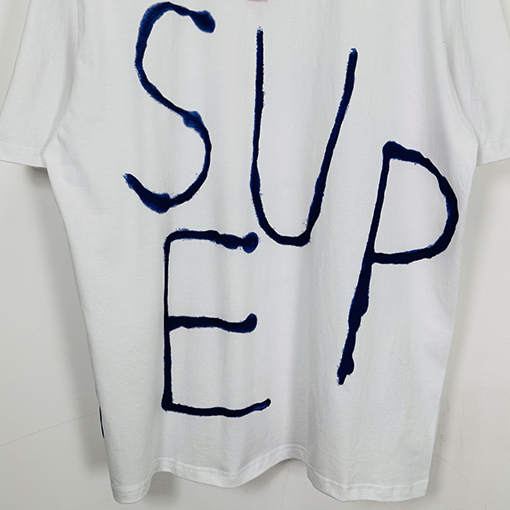 シュプリームコピーSUPREME SS25 PAINTED TEE カラフルなプリントロゴ半袖シャツ