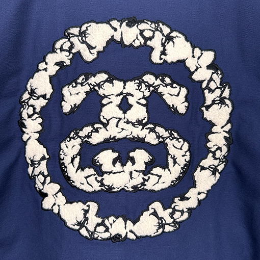 STUSSY X DENIM TEARSコラボコレクションCANVAS JACKETジッパー付きワークジャケット