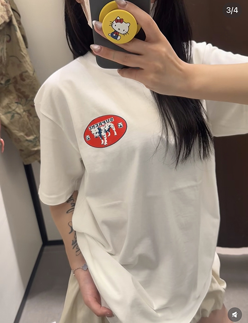 シュプリームコピー SS25 DALMATIAN TEEダルメシアンTシャツ