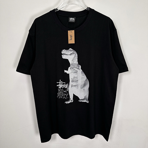 STUSSY SS25 BIG MEATY TEE PIGMENT DYED ティラノサウルスTシャツ