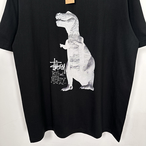 STUSSY SS25 BIG MEATY TEE PIGMENT DYED ティラノサウルスTシャツ