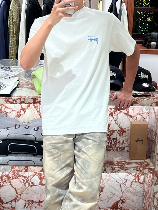 STUSSY SS25 X-RAY FISHIN TEE フィッシュボーンTシャツ