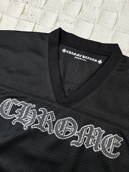 クロムハーツスーパーコピーメッシュキラキラアイスホッケースーツ半袖Tシャツ
