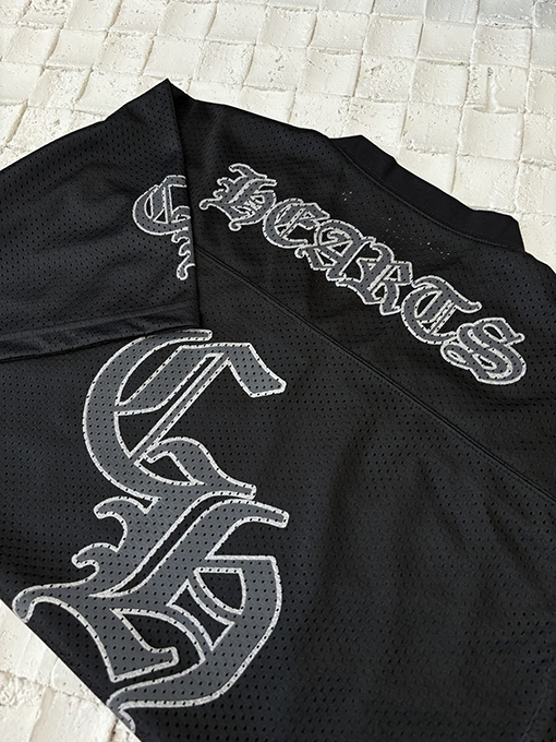クロムハーツスーパーコピーメッシュキラキラアイスホッケースーツ半袖Tシャツ