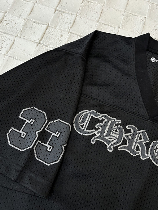 クロムハーツスーパーコピーメッシュキラキラアイスホッケースーツ半袖Tシャツ