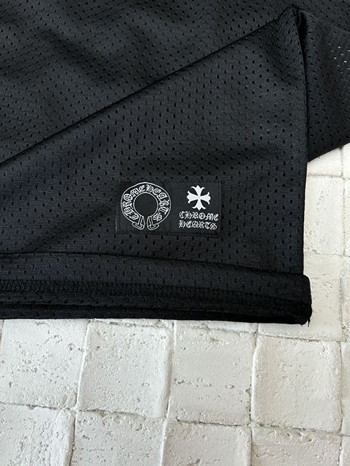 クロムハーツスーパーコピーメッシュキラキラアイスホッケースーツ半袖Tシャツ
