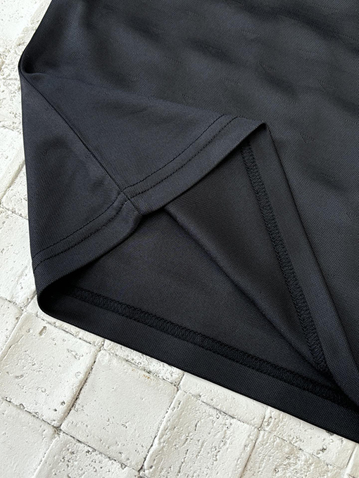プラダ25Ss新しいクラシックロゴ三角ダークストライプ半袖Tシャツ