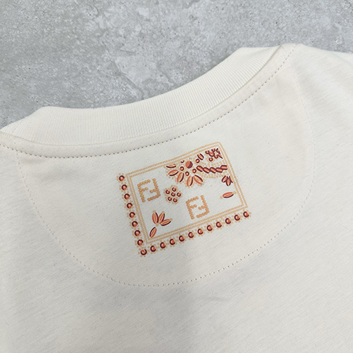 フェンディポケットプリント半袖Tシャツ