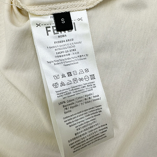 フェンディポケットプリント半袖Tシャツ