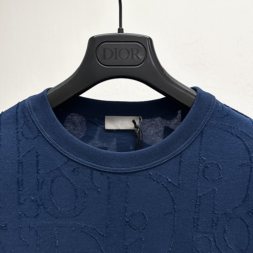 ディオールトリミングジャカード半袖Tシャツ