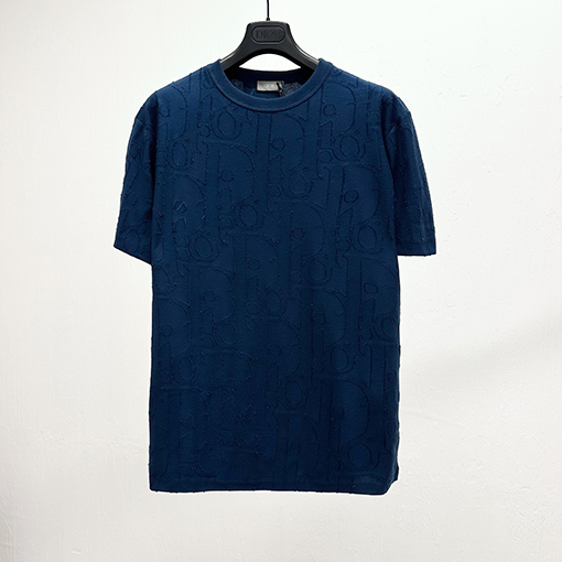 ディオールトリミングジャカード半袖Tシャツ