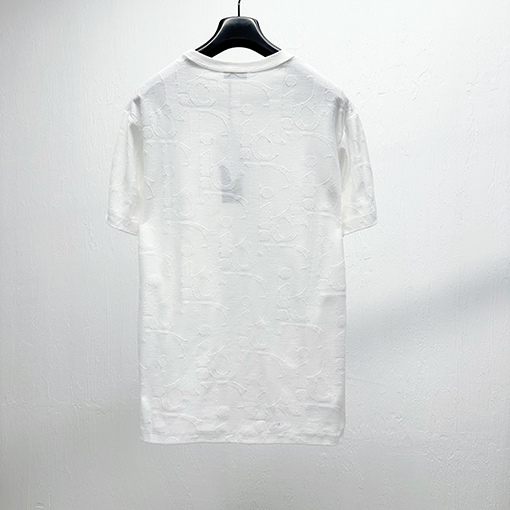 ディオールトリミングジャカード半袖Tシャツ