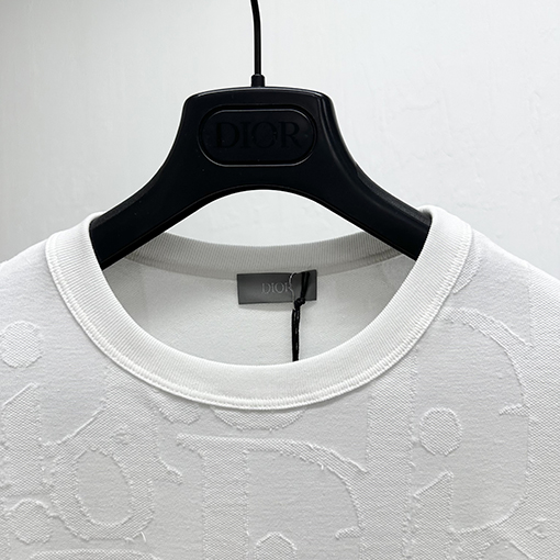ディオールトリミングジャカード半袖Tシャツ