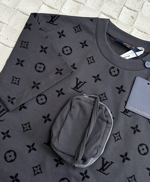 ルイヴィトンコピー新しいナイロンバックル半袖Tシャツ