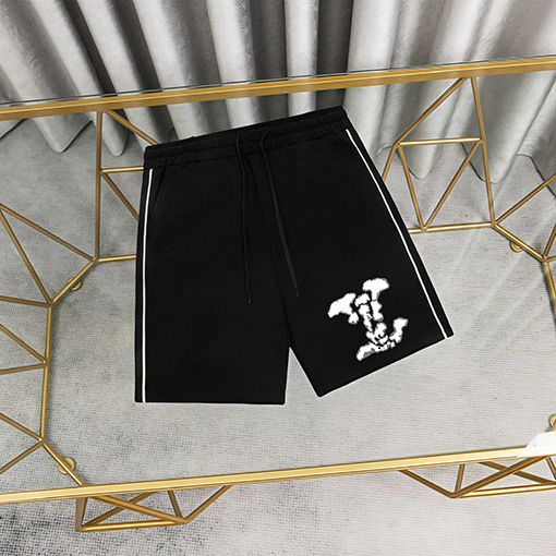 ルイヴィトンプリントコットンショーツ半ズボンクロップドパンツ