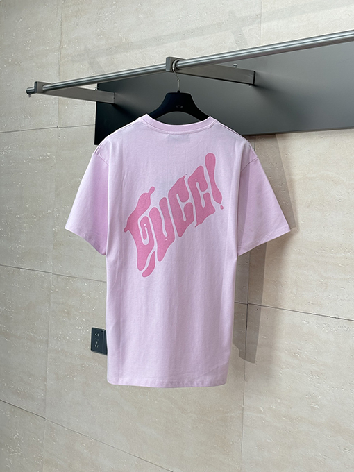 グッチスーパーコピー文字刺繍半袖Tシャツ