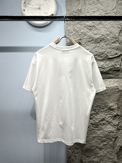グッチ新しい厚手のマイクロラベル半袖Tシャツ