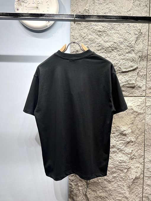 グッチ新しい厚手のマイクロラベル半袖Tシャツ