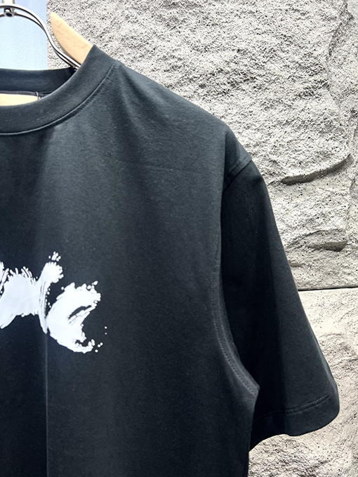 グッチXバレンシアガコラボコレクションサイン入りプリント半袖Tシャツ