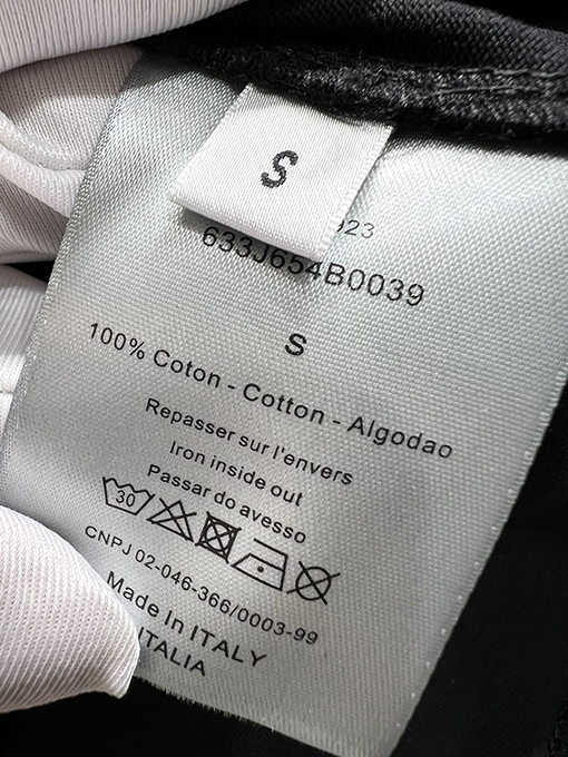ディオールコピー新しいファントムレター半袖Tシャツ