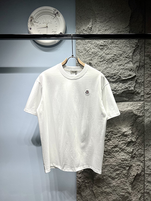 モンクレールコピー新しいビーズプリント半袖Tシャツ