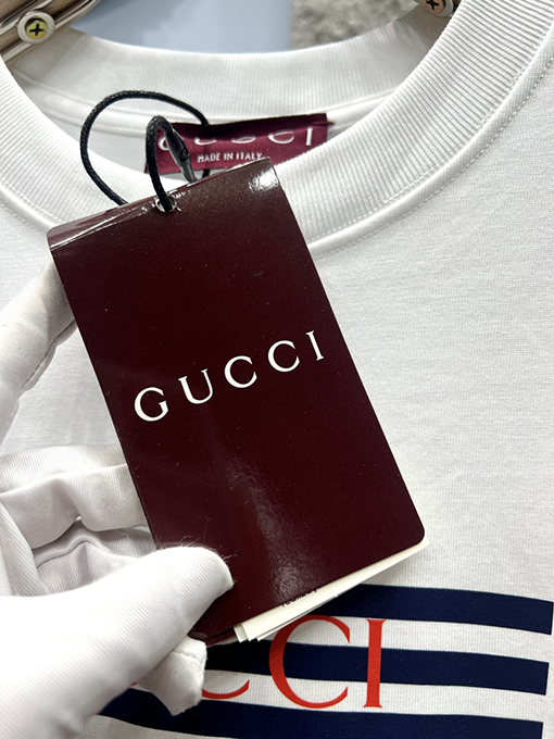 グッチスーパーコピー新しいアンカープリント半袖Tシャツ