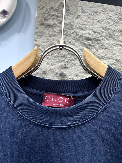 グッチスーパーコピー新しいアンカープリント半袖Tシャツ