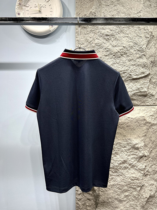 モンクレールクラシックなマイクロラベルポロ半袖Tシャツ