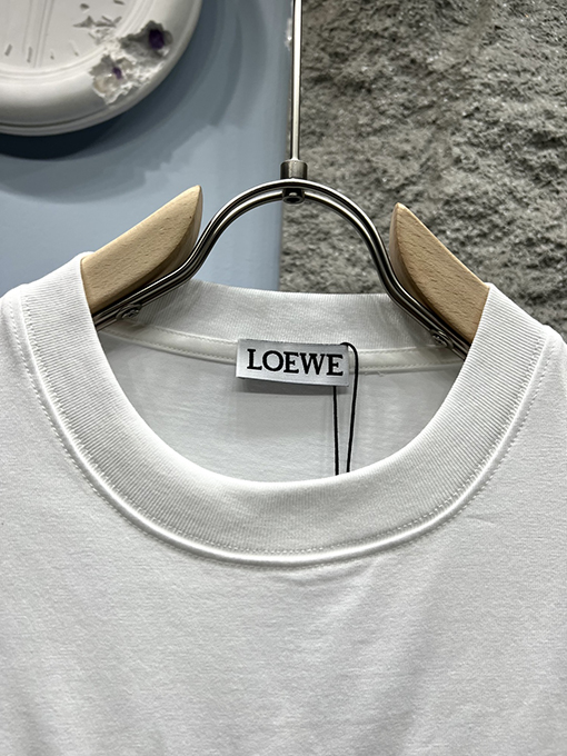 ロエベ刺繍半袖Tシャツ